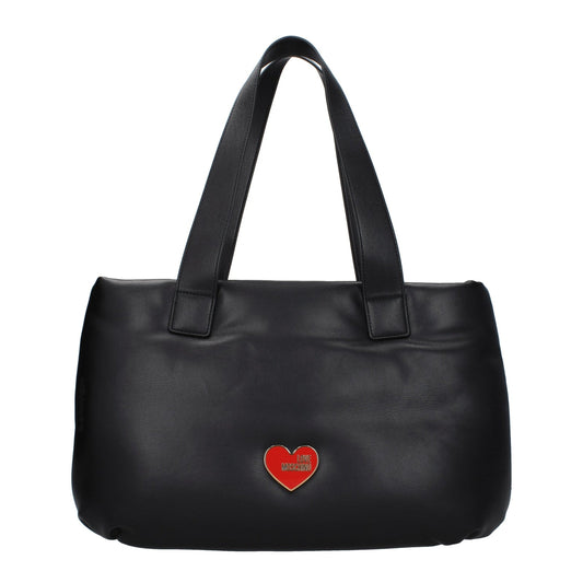 Moschino モスキーノのショルダーバッグが大好きな女性ポリウレタンブラック - Image 1