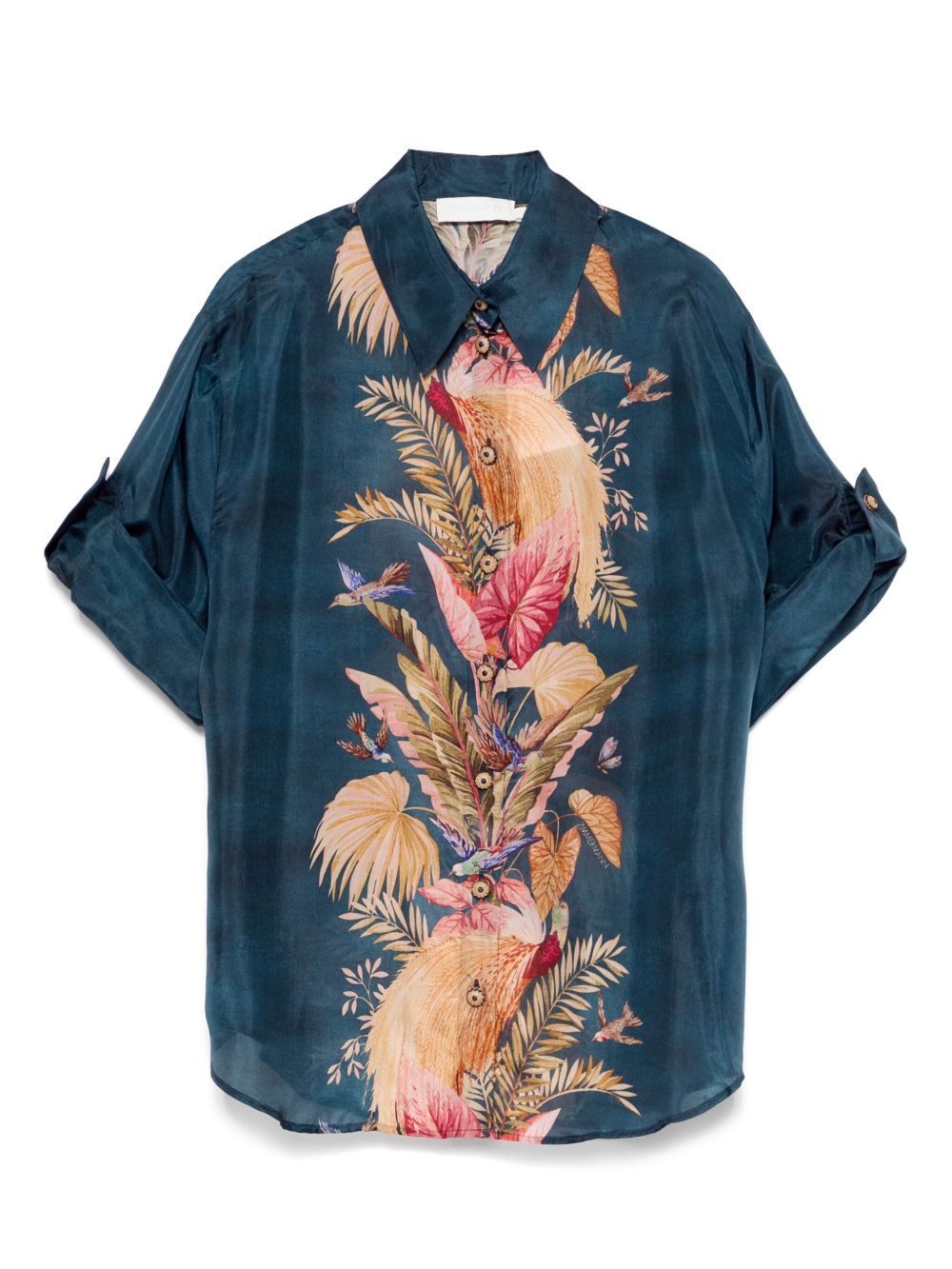 Zimmermann Zimmermann Ascensionプリントシルクシャツ - Image 1