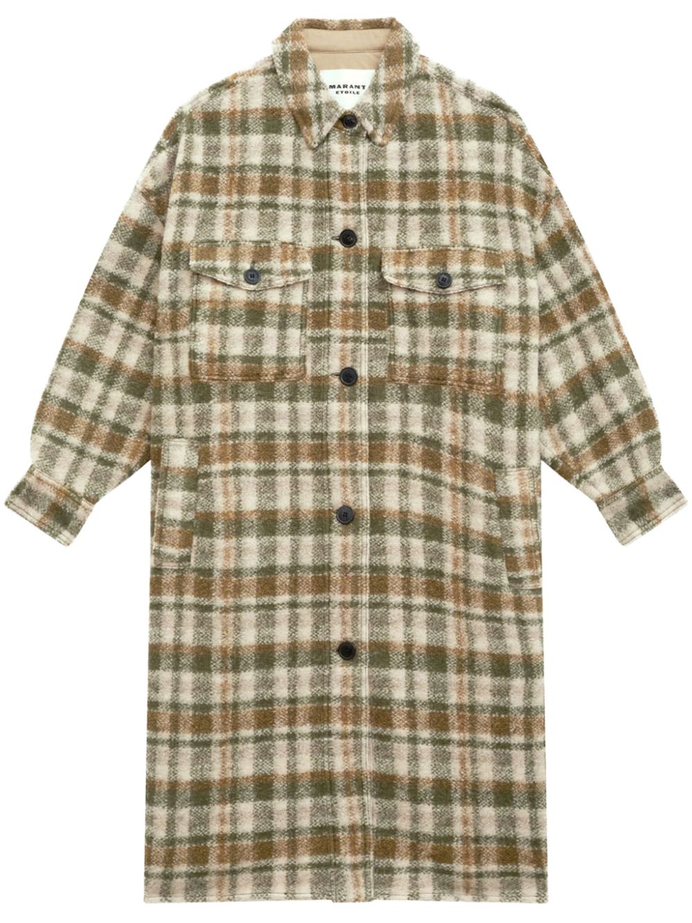 Marant Marant Etoile Fontiziウールブレンドコート - Image 1