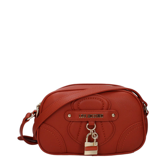 Moschino モスキーノのショルダーバッグが大好きな女性ポリウレタンオレンジ/ルージン - Image 1