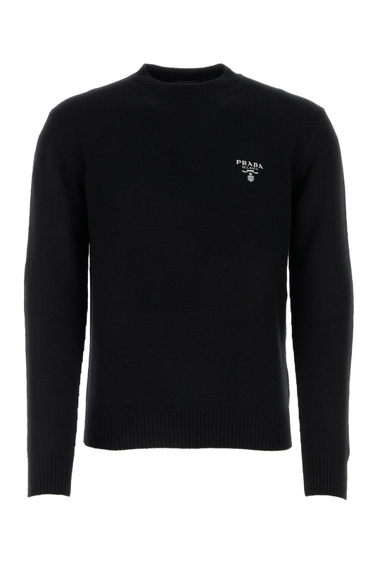 Prada プラダブラックカシミアセーター - Image 1