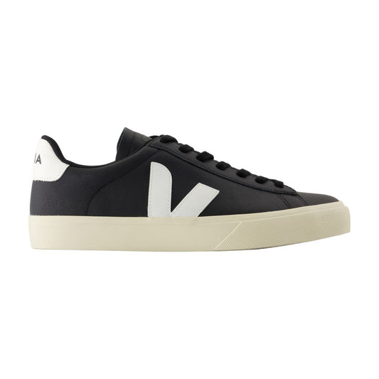 Veja Campo Sneakers In Black And White Chromefree Leather - Image 1