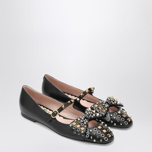 Valentino ヴァレンティーノガラヴァニバレリーナメアリージェーンボウウとスタッド - Image 1