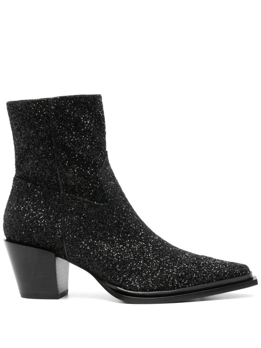 Jimmy Jimmy Choo Cece AB 60キラキラしたブーツ - Image 1