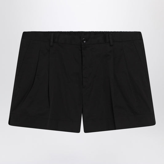 Dolce ドルチェ＆ガッバーナブラックコットンショーツ - Image 1