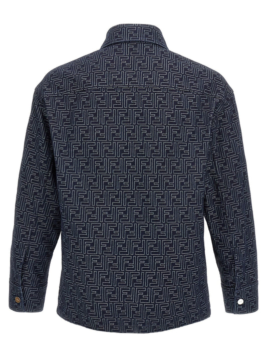 Fendi フェンディオーバーシャツデニムFF - Image 1