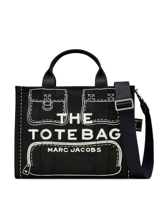 Marc マークジェイコブスミディアムトートコットントートバッグ - Image 1