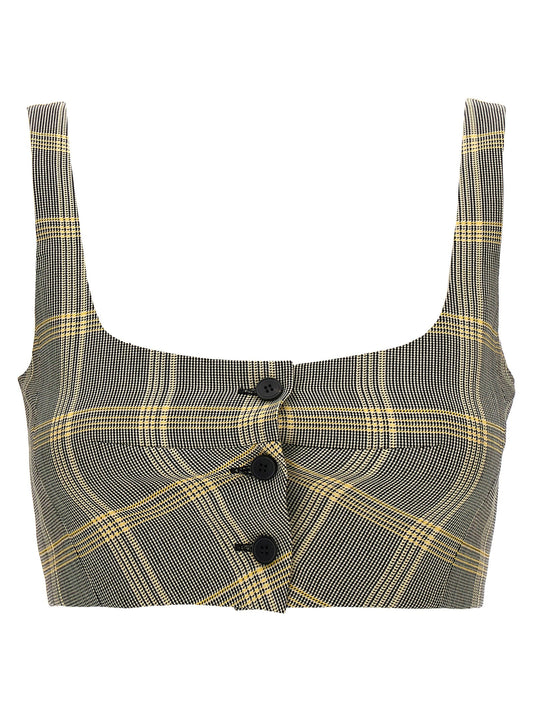 Marni Marni Top Cropped Check - Image 1
