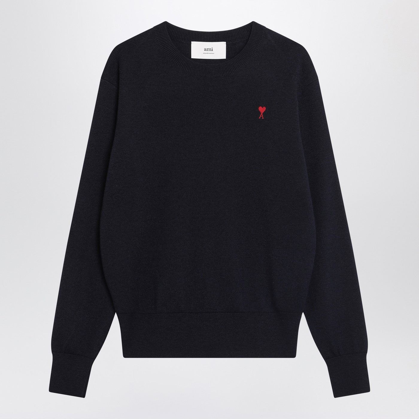 Ami Ami Paris Navy Blue Ami De Coeurセーター - Image 1