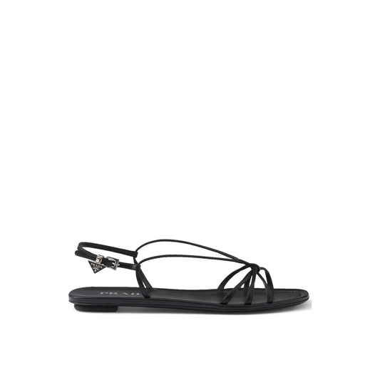 Prada プラダレザーフラットサンダル - Image 1