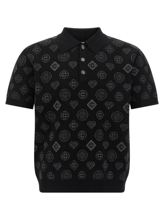 Casablanca カサブランカ「シティ」ポロシャツ - Image 1