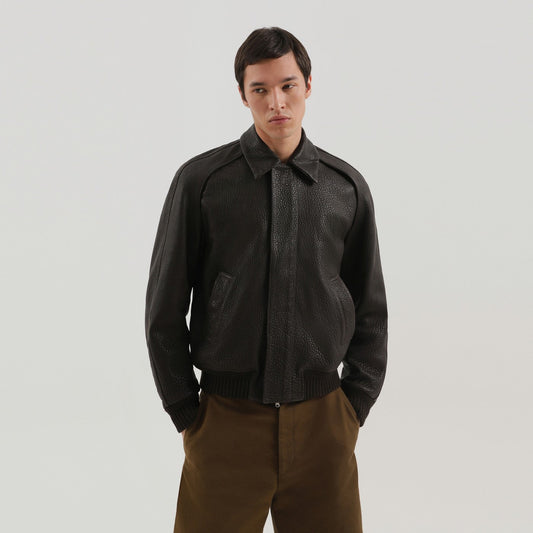 1989 1989スタジオブラウンレザージャケット - Image 1