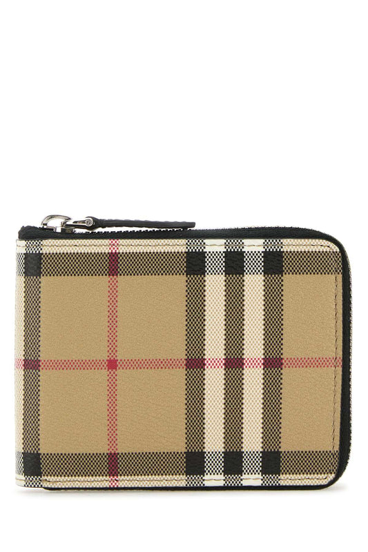 Burberry バーバリープリントキャンバスウォレット - Image 1
