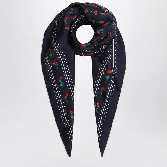 Valentino ヴァレンティーノガラヴァニチェリーフィクションシルクスカーフ - Image 1
