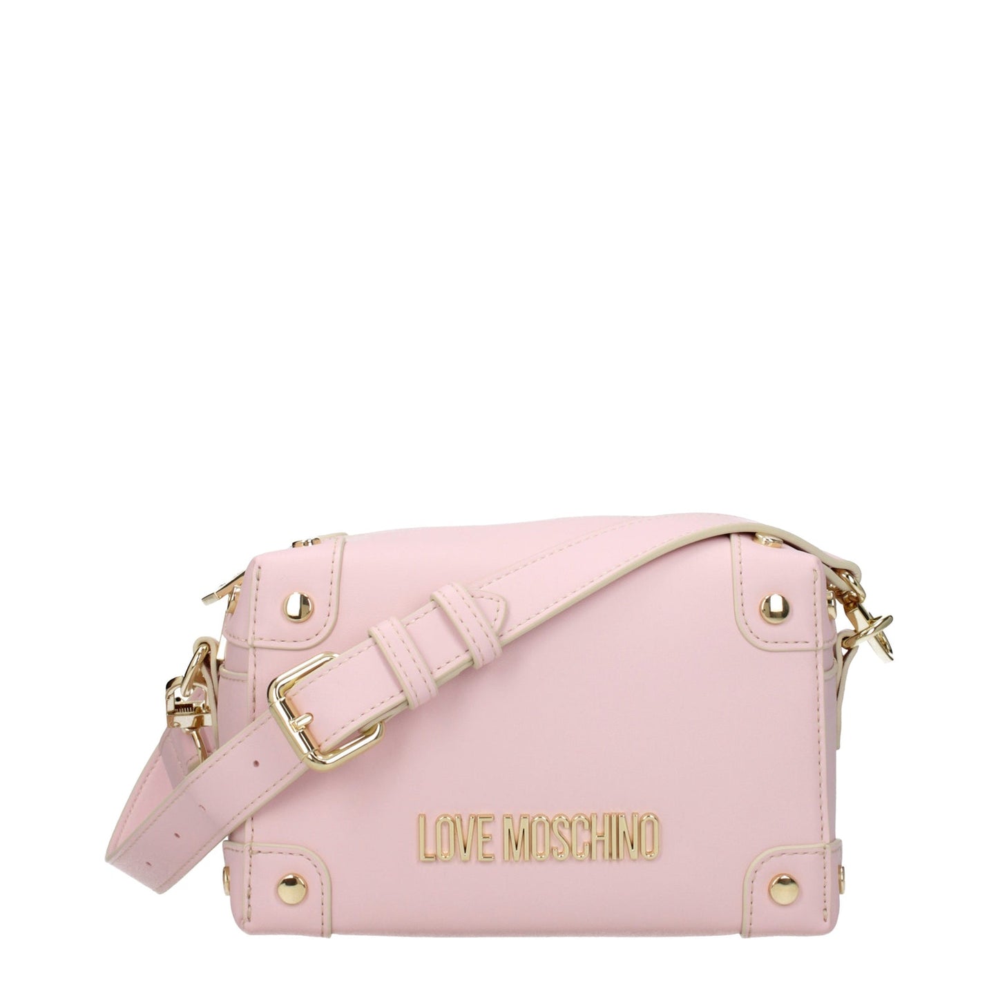 Moschino モスキーノのショルダーバッグが大好き女性ポリウレタンピンク /ピンクキプリア - Image 1