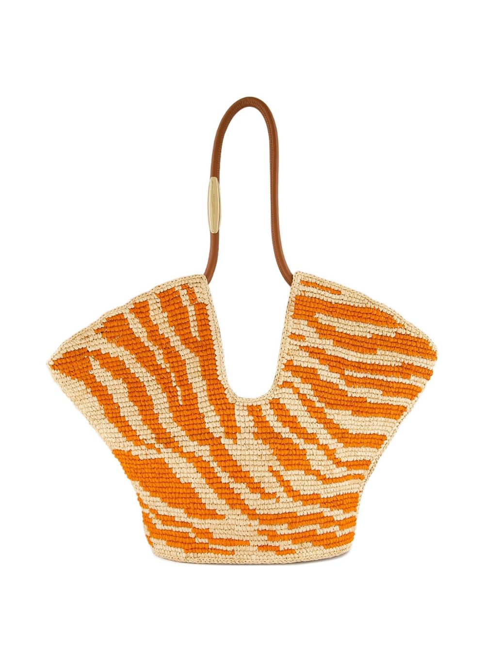 Zimmermann Zimmermann Goldentime Medium Rafia Tote - Image 1