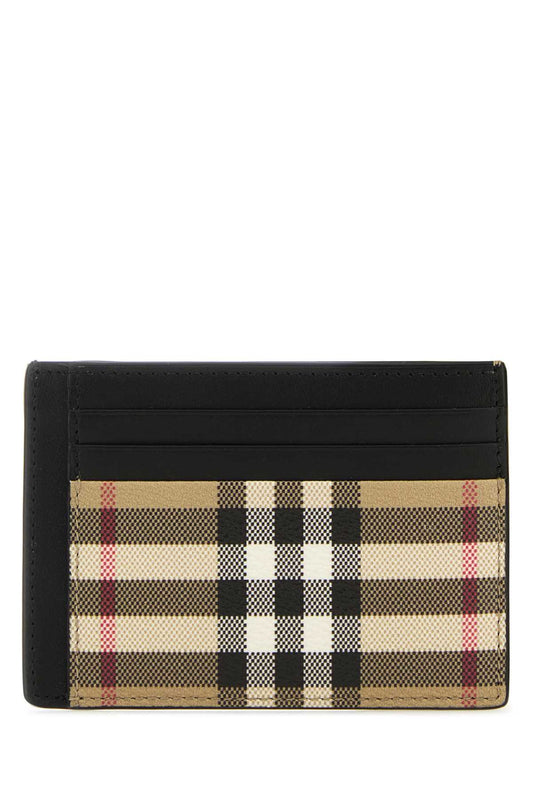 Burberry バーバリー印刷されたキャンバスカードホルダー - Image 1