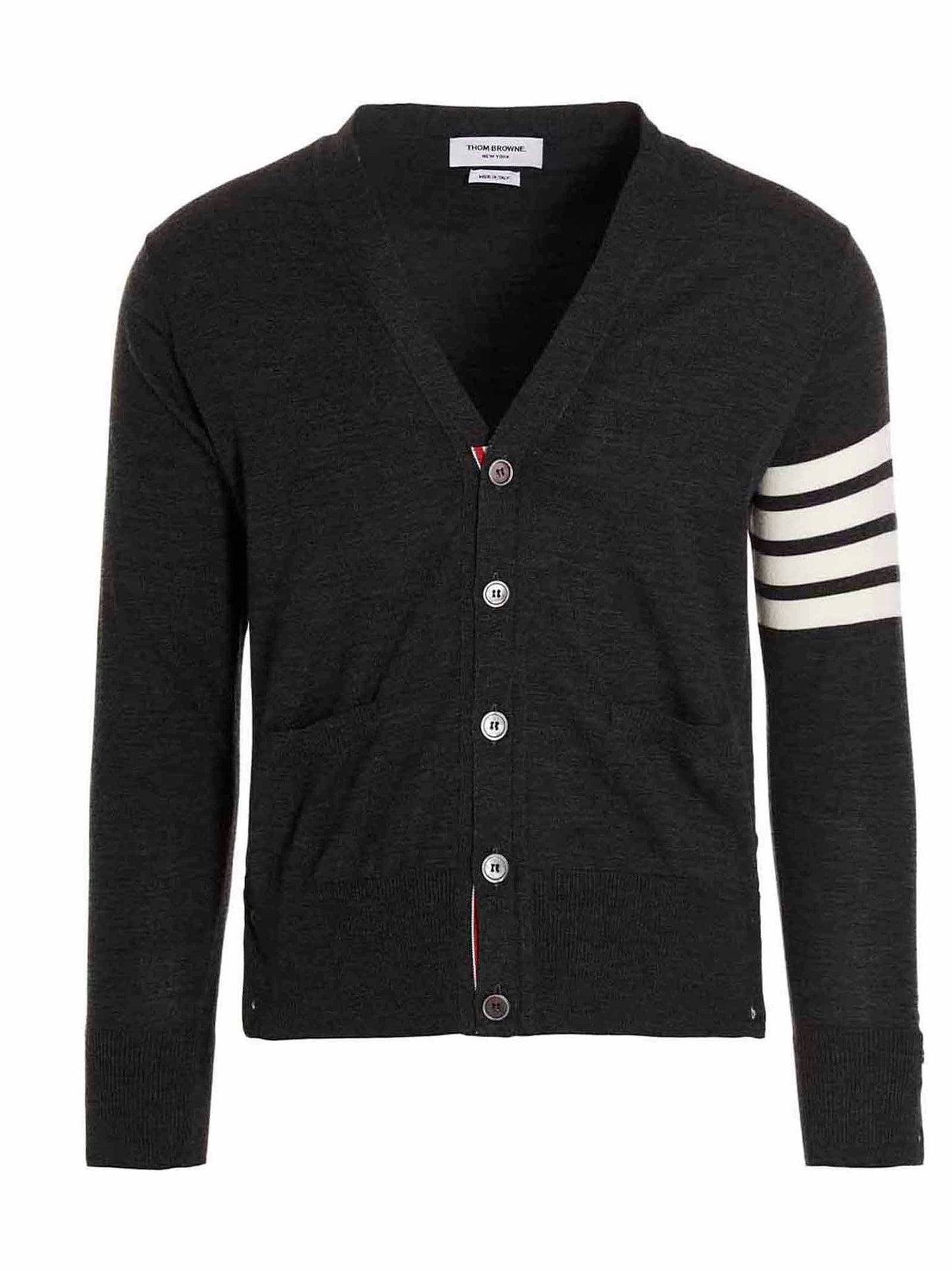 Thom Thom Browne Merino Wool Cardigan - Image 1