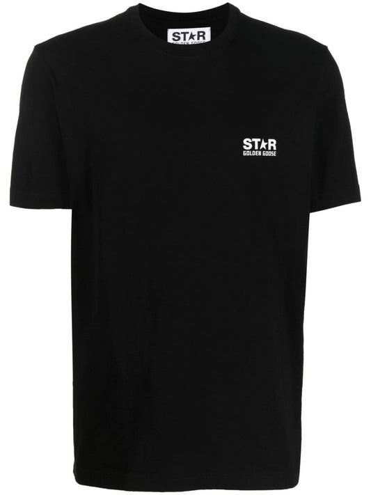 Golden ゴールデングーススター M'S レギュラーTシャツ/ロゴ/ビッグスターバック/ブラックボード - Image 1