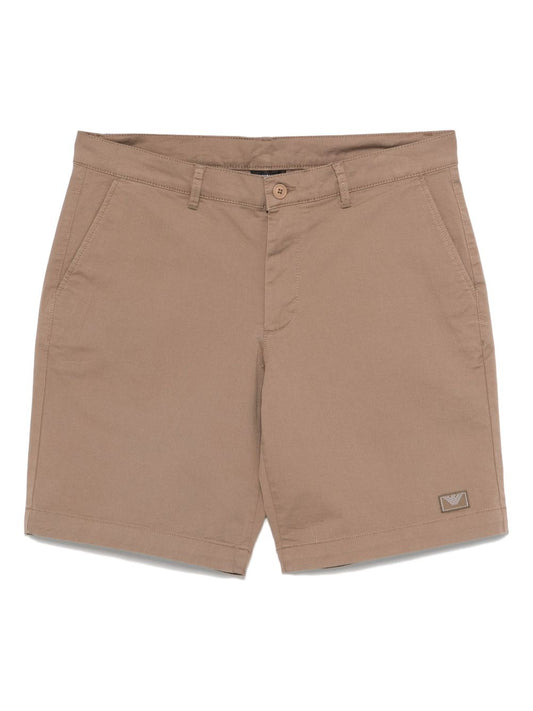 Emporio エンポリオアルマーニロゴコットンショーツ - Image 1