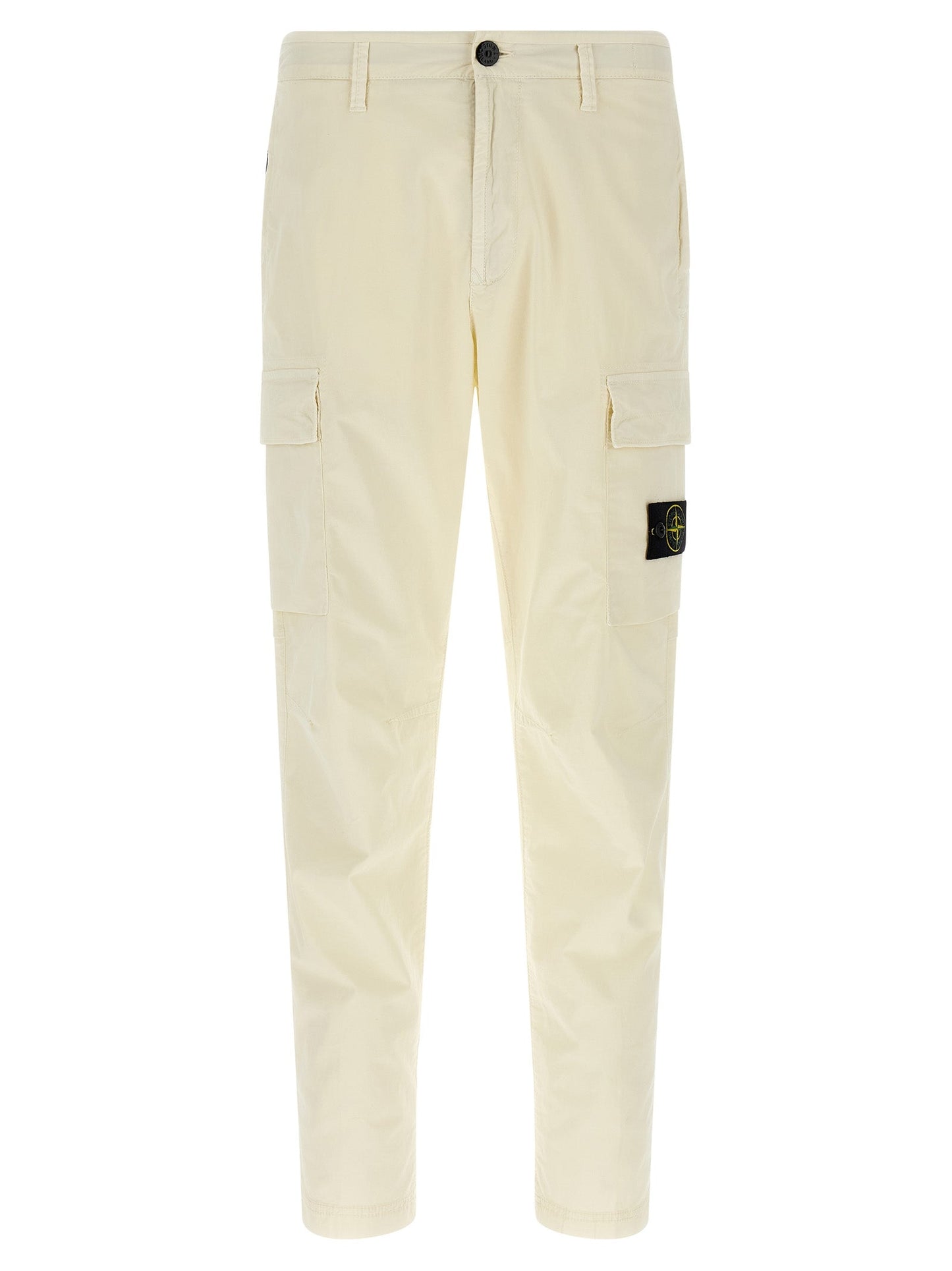 Stone Stone Island Logo Badge Cargo Pants - Image 1