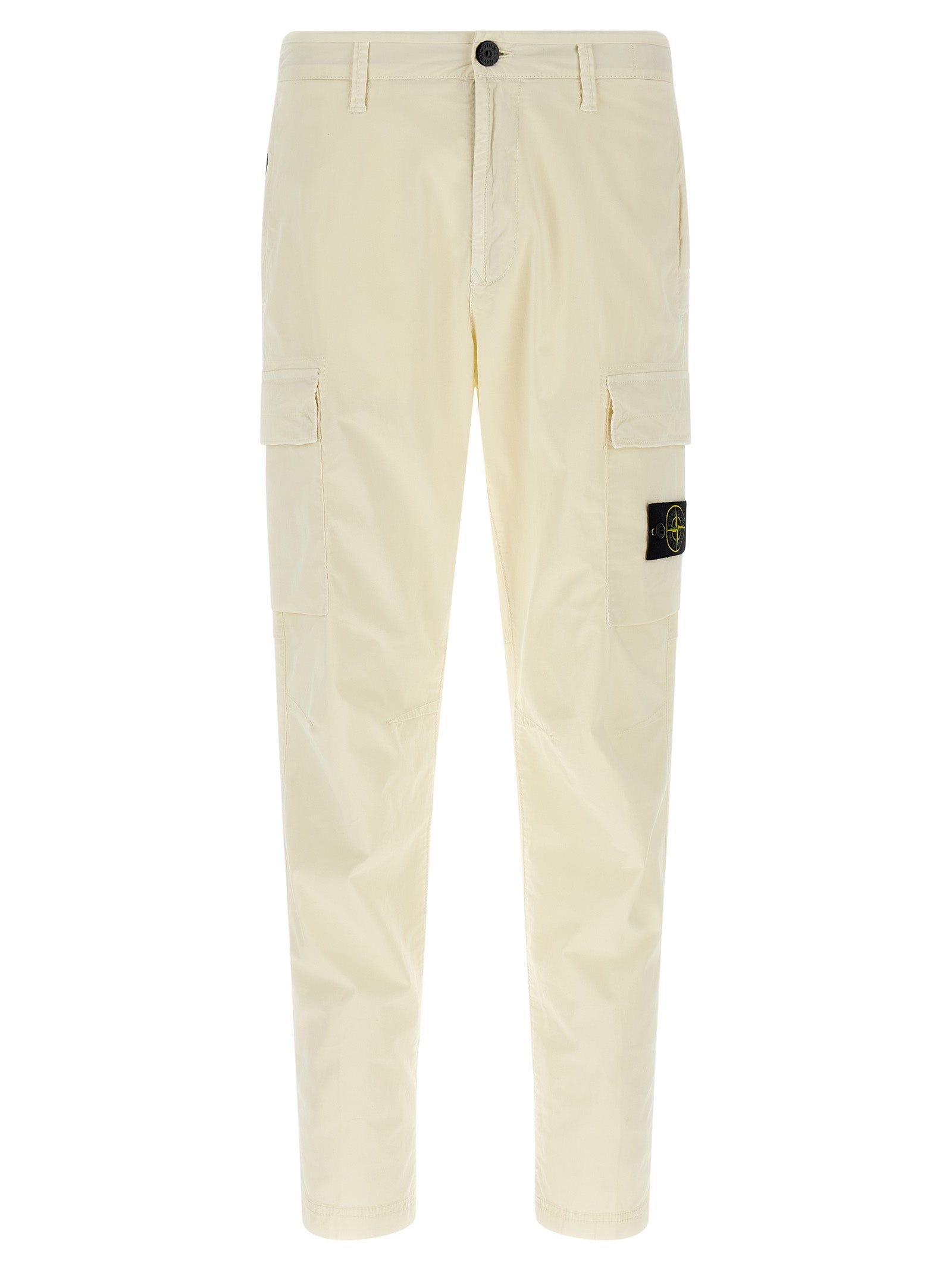 Stone Stone Island Logo Badge Cargo Pants - Image 1