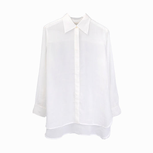 Off Officine Generaleシャツは白 - Image 1