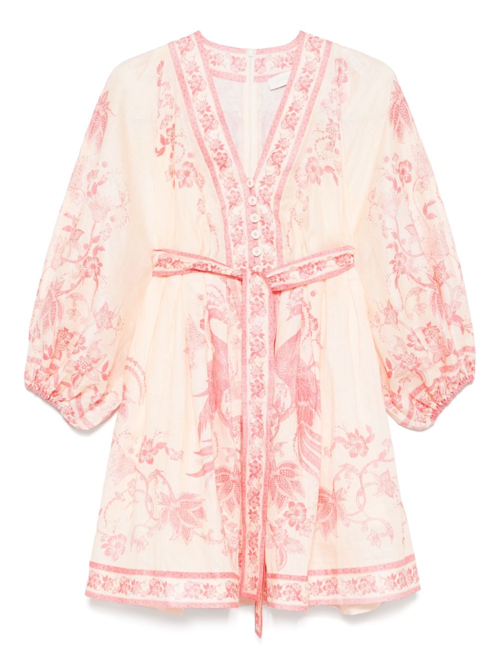 Zimmermann Zimmermannラッキープリントミニドレス - Image 1