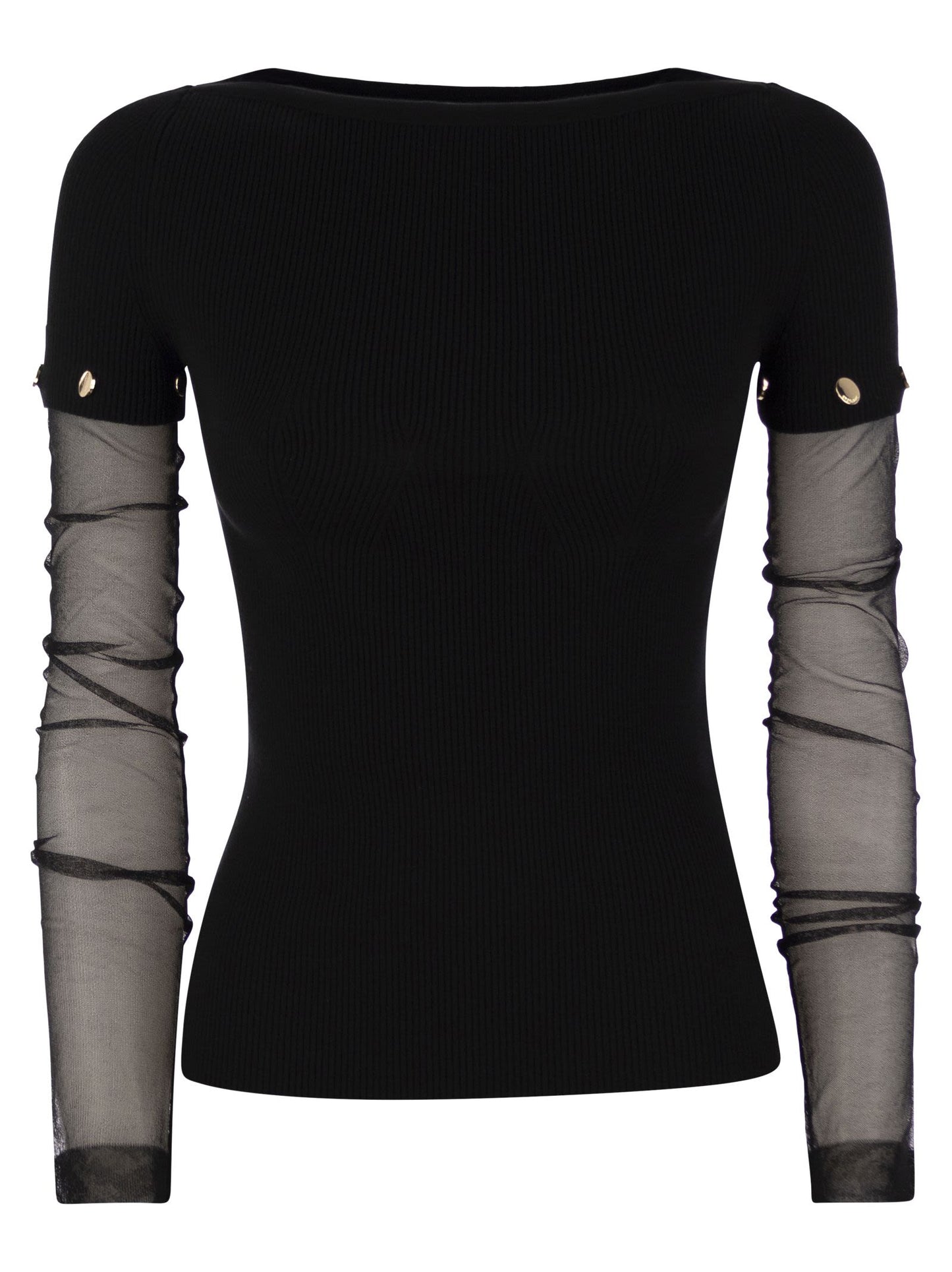 Sportmax SportMax Alcide Tight Fittingストレッチビスコースジャージ - Image 1