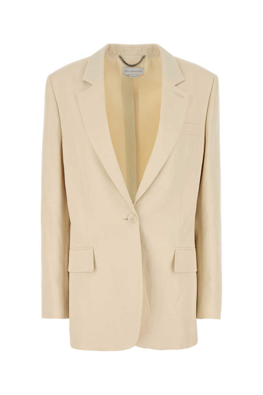 Stella Stella McCartney Ivory Viscose Blend Blazer - Image 1