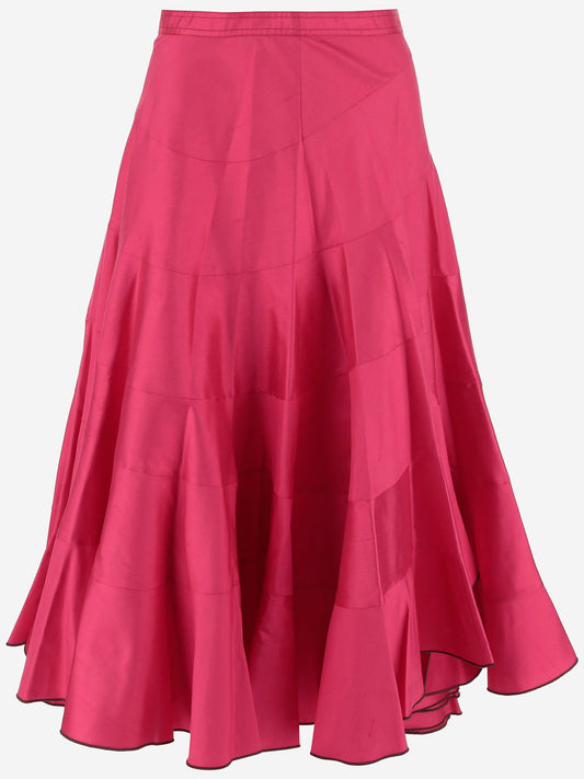 Tory トリーバーチシルクフレアスカート - Image 1