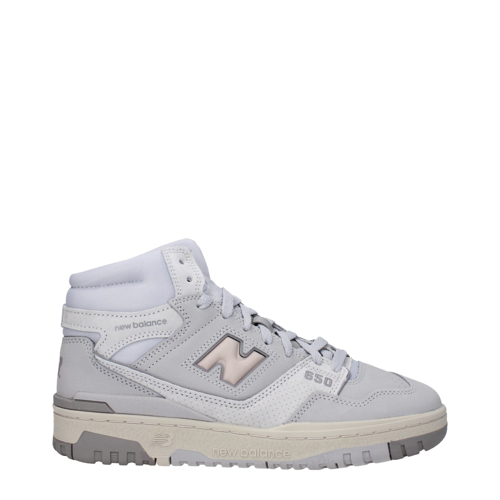 Designer Brand ニューバランススニーカー650メンズスエードグレー - Image 1