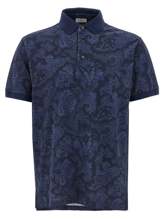 Etro Etro Polo Paisleyの花 - Image 1