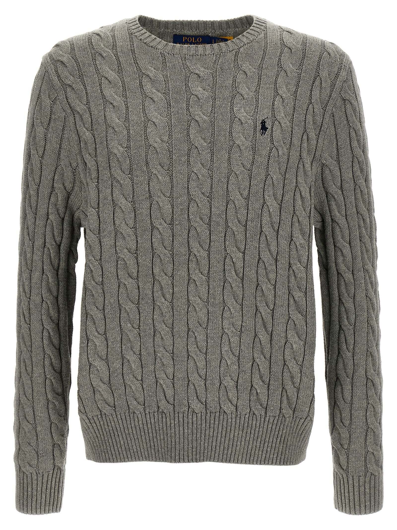 Polo ポロラルフローレンコットン編組セーター - Image 1