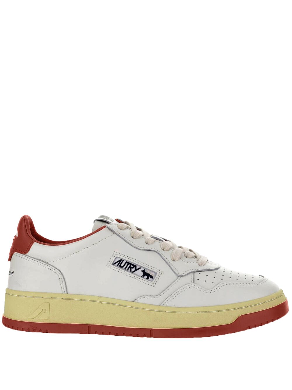 Maison Autry X Maison Kitsune Medialist Low Sneakers - Image 1