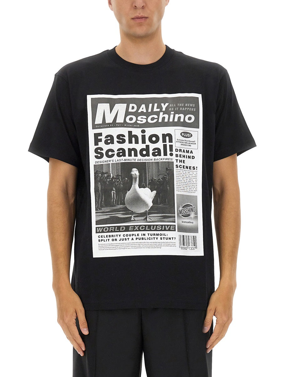 Moschino プリント付きモスキーノTシャツ - Image 1