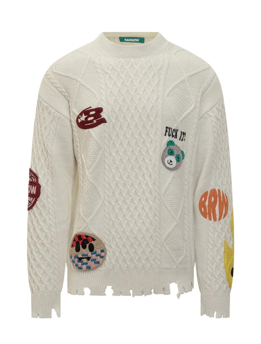 Barrow バロー セーター ベージュ - Image 1