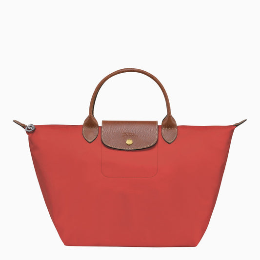 Longchamp Longchamp Tomato Colored Le Pliage Original M バッグ - Image 1
