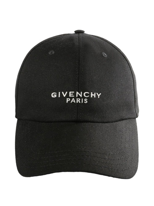 Givenchy ジバンシィ ロゴ コットン ベースボール キャップ - Image 1
