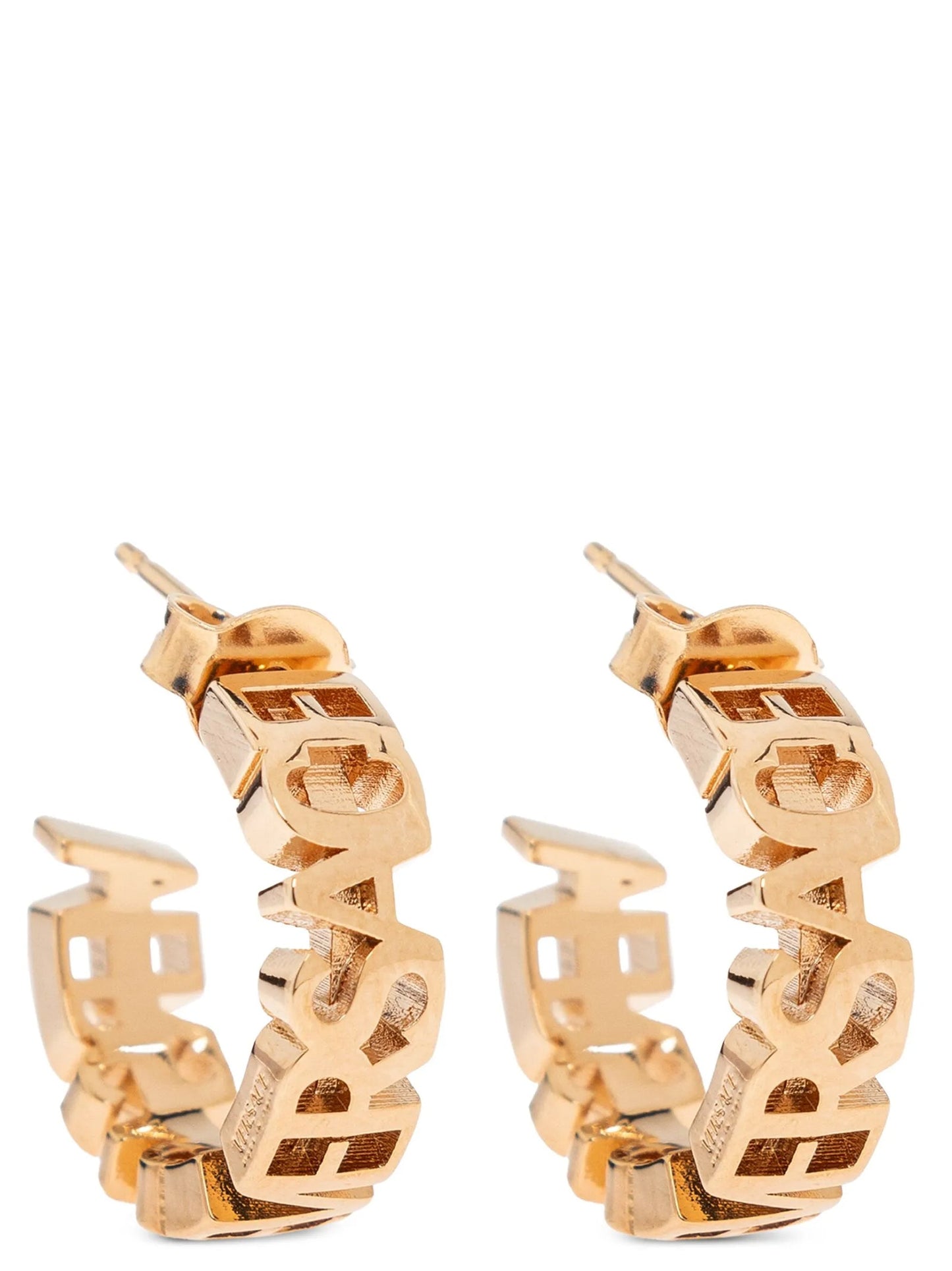Versace ヴェルサーチの「ヴェルサーチロゴ」イヤリング - Image 1