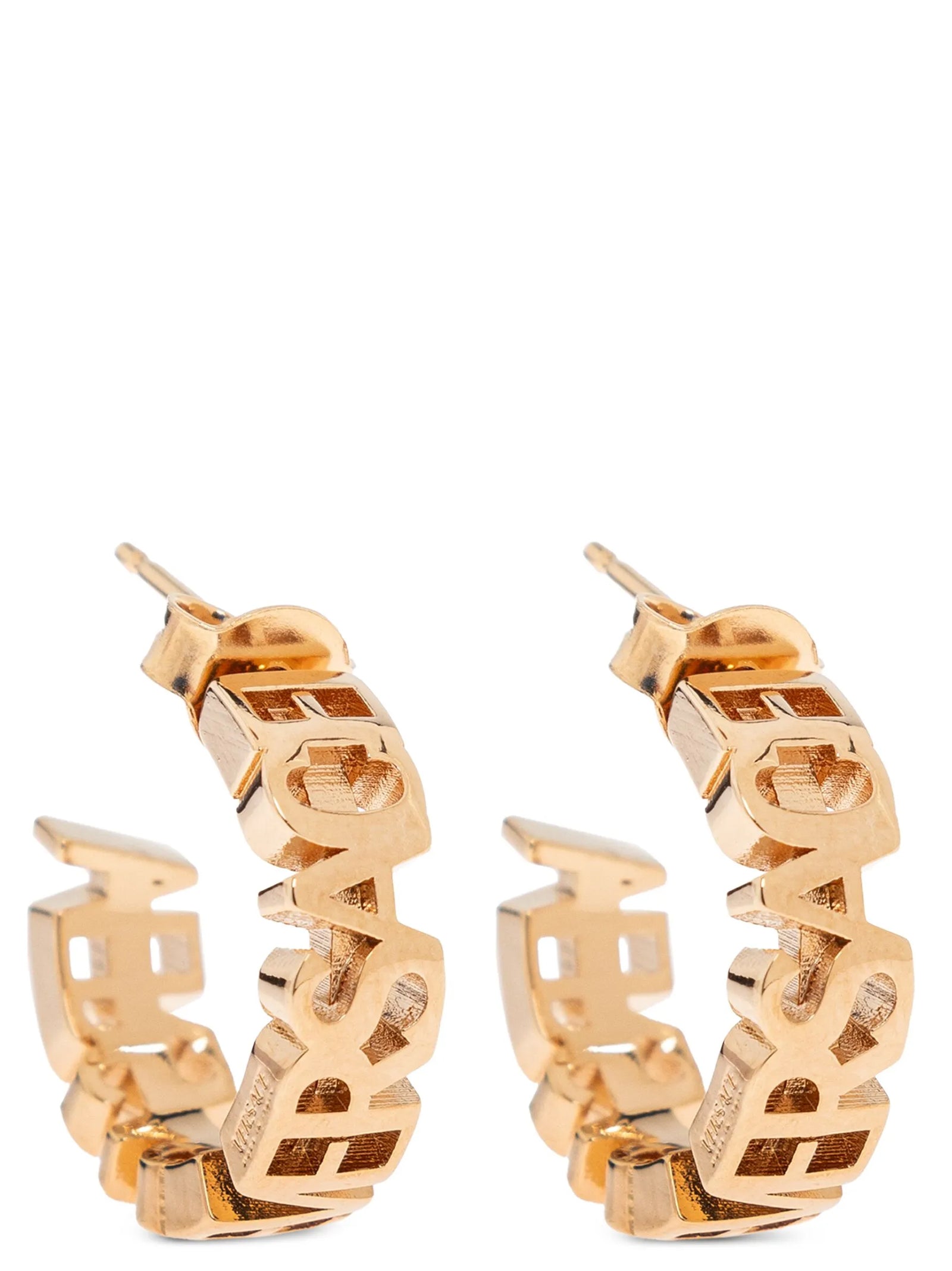 Versace ヴェルサーチの「ヴェルサーチロゴ」イヤリング - Image 1