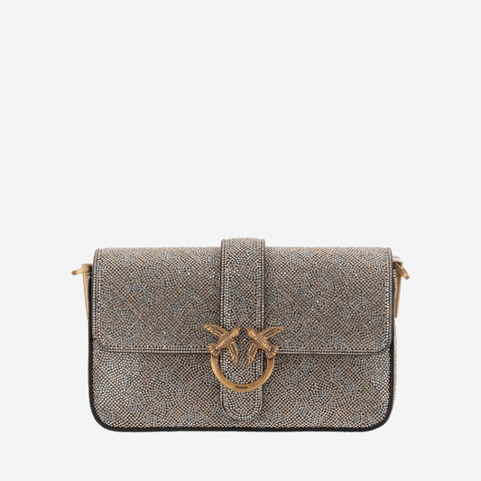 Pinko ピンコは、1つの前かがみのベビーショルダーバッグが大好きです - Image 1