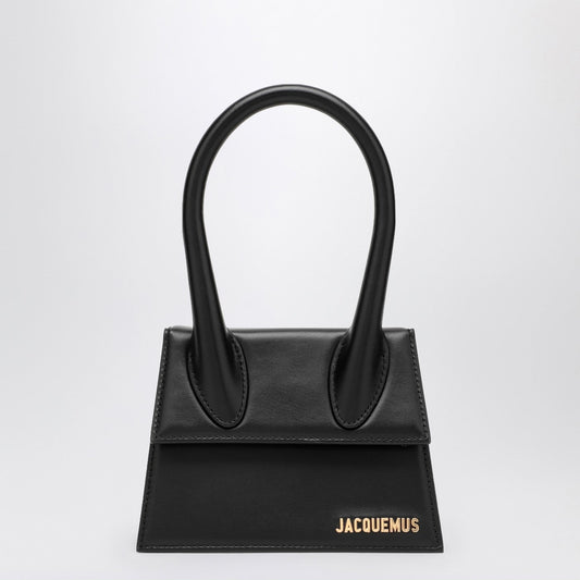 Jacquemus Jacquemus Le Chiquito Moyen Black Leather Bag - Image 1
