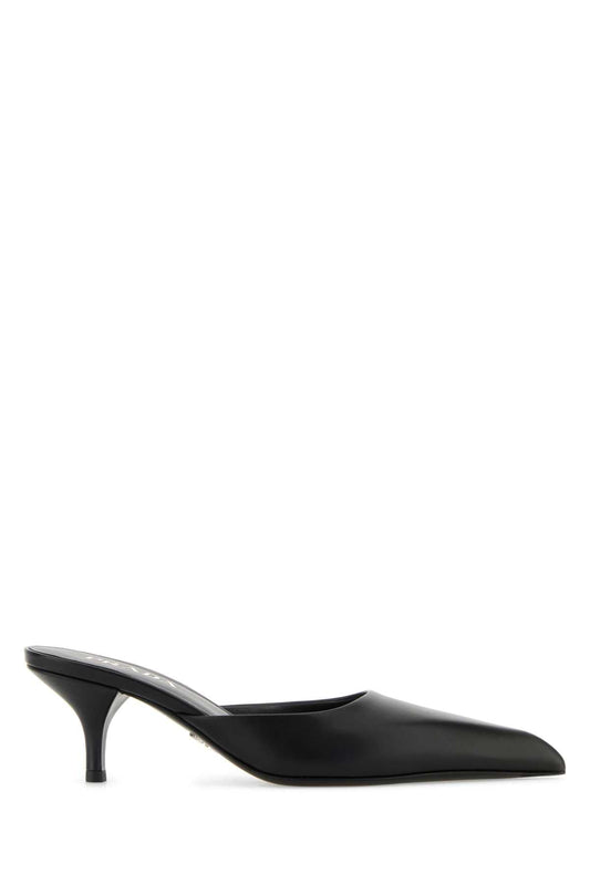 Prada プラダブラックレザーラバ - Image 1