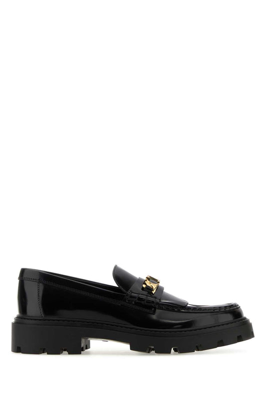 Tods トッド 'S ブラックレザーローファー - Image 1