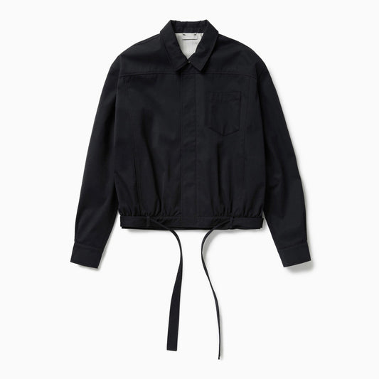 1989 1989スタジオダークブルーショートトレンチジャケット - Image 1