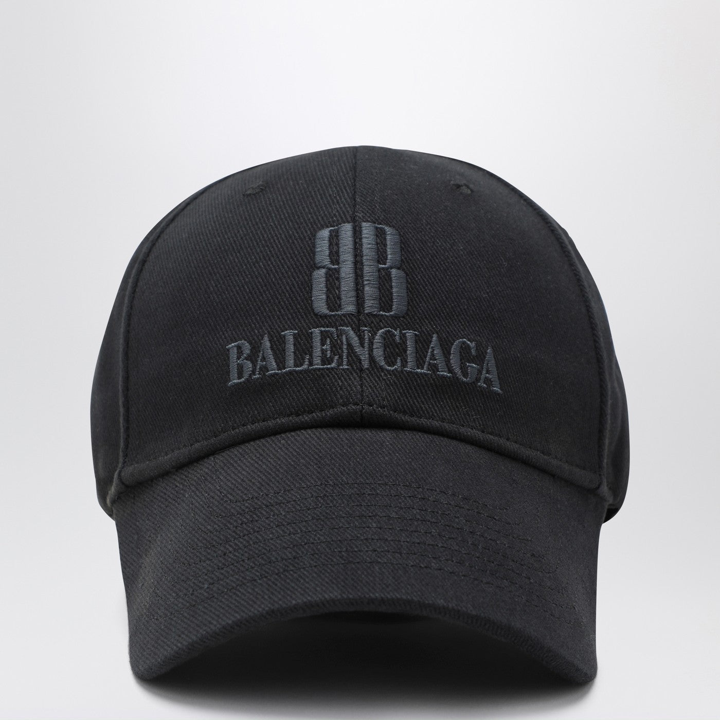 Balenciaga Balenciaga Nano BB Black Baseball Cap - Image 1