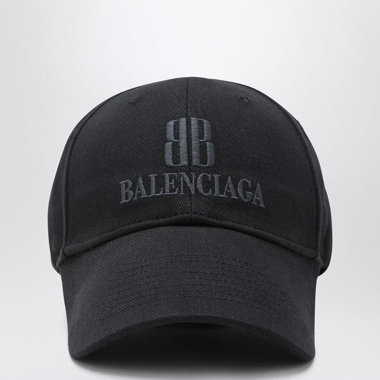 Balenciaga Balenciaga Nano BB Black Baseball Cap - Image 1