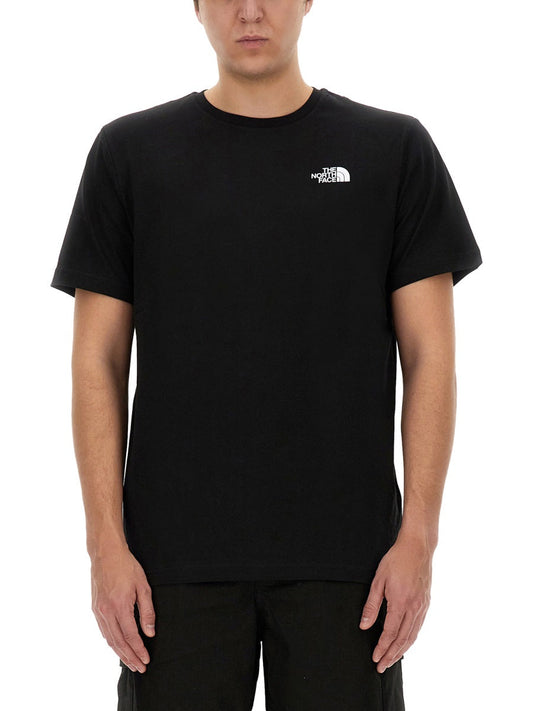 The ノースフェイスのロゴ入りTシャツ - Image 1