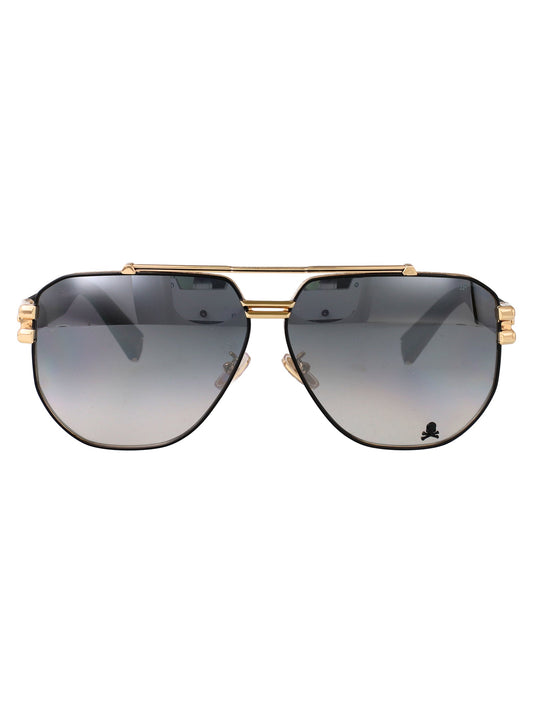 Philipp Philipp Plein Geometric Sunglasses SPP185 V 302 X - Image 1